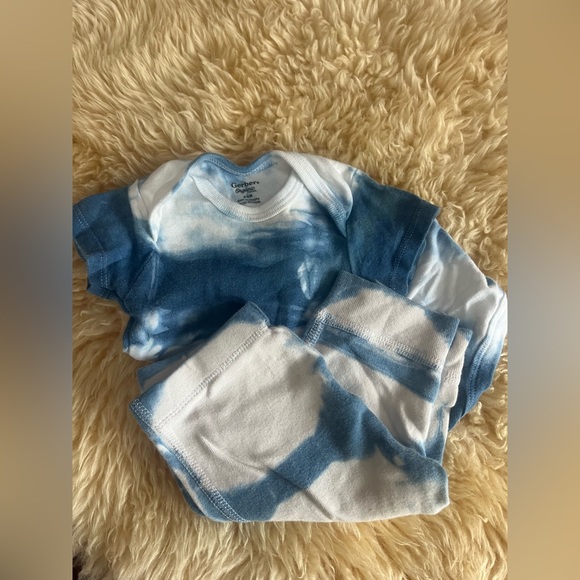 Indigo Dyed Baby Set - Picture 7 of 7